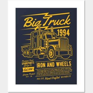 Big Truck Posters and Art